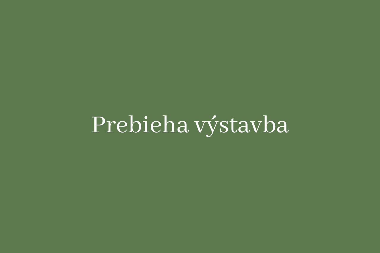 výstavba